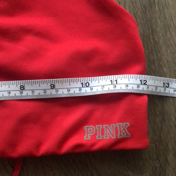 DONATED! PINK tied up back sports bra - Picture 9 of 10